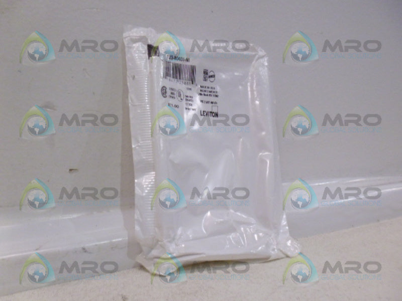 LEVITON 80401-NI WALL PLATE NSMP