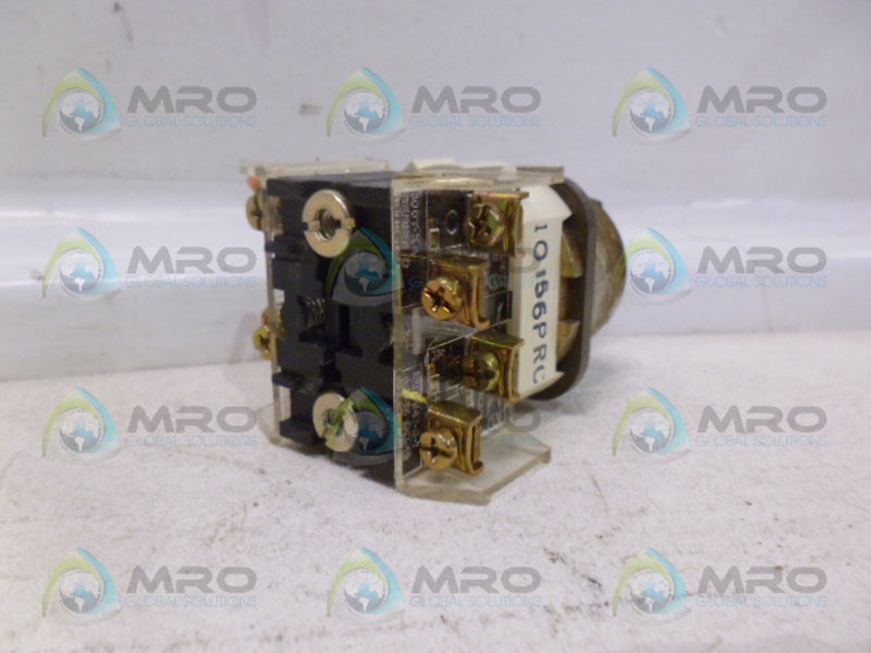 INDUSTRIAL SPARE PART 800T-J4 SER T PUSH BUTTON W/ DAUL CONTACT BLOCK UNMP