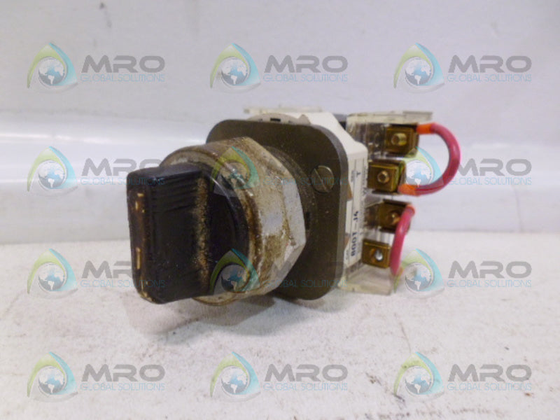 INDUSTRIAL SPARE PART 800T-J4 SER T PUSH BUTTON W/ DAUL CONTACT BLOCK UNMP