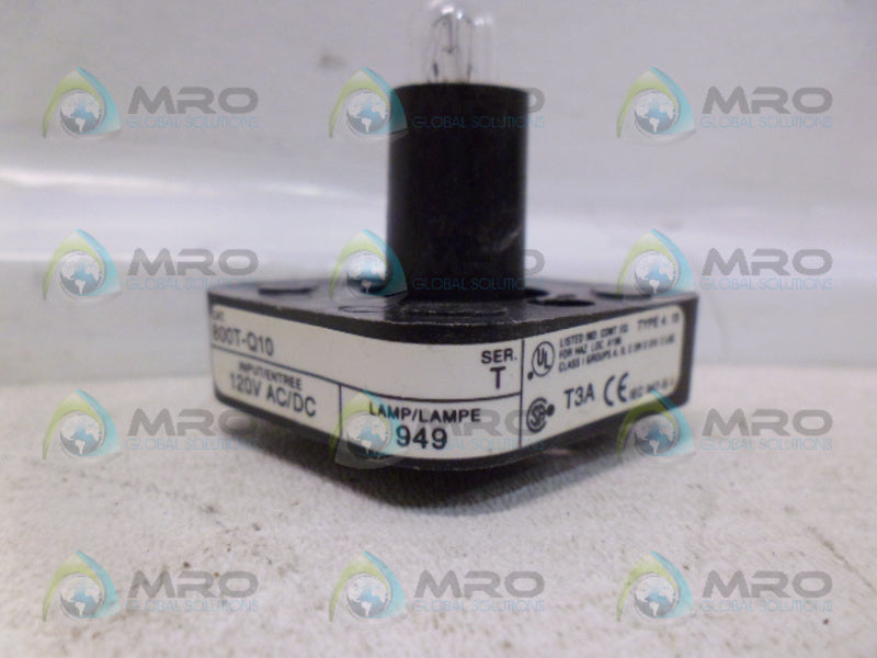 INDUSTRIAL SPARE PART 800T-Q10 SER T PILOT LIGHT (AS PICTURED) UNMP