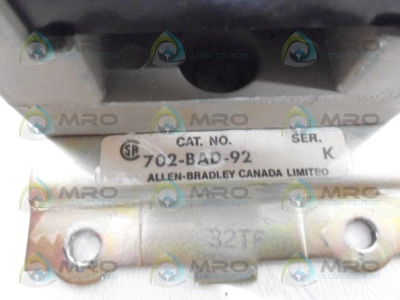 INDUSTRIAL SPARE PART 702-BAD92 SER K STARTER  UNMP