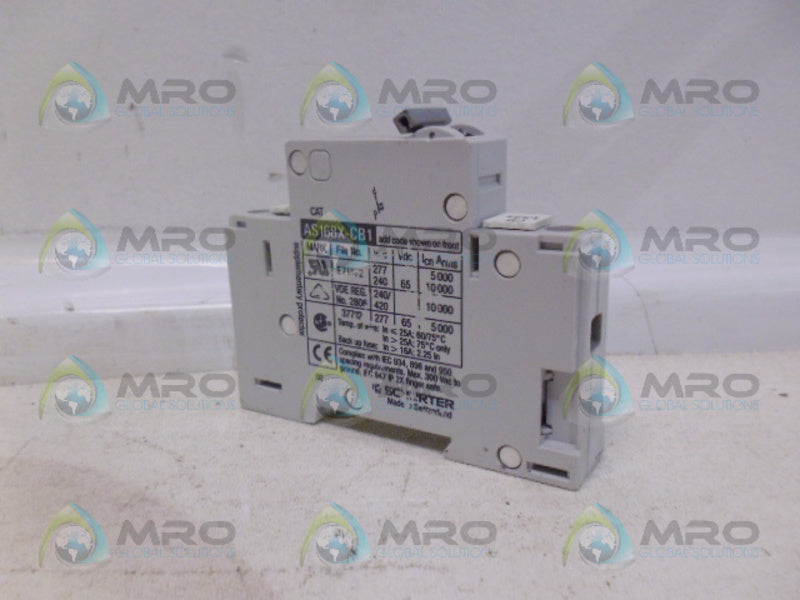 SCHURTER  AS168X-CB1G020 CIRCUIT BREAKER UNMP