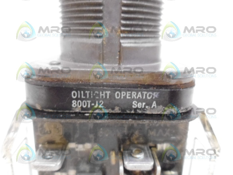 ALLEN BRADLEY 800T-J2B SER. A UNMP