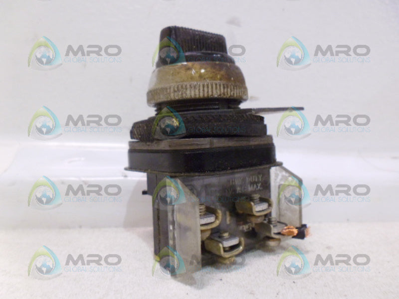 INDUSTRIAL SPARE PART 800T-J4 SER A w/ SELECTOR SWITCH (AS PICTURED) UNMP