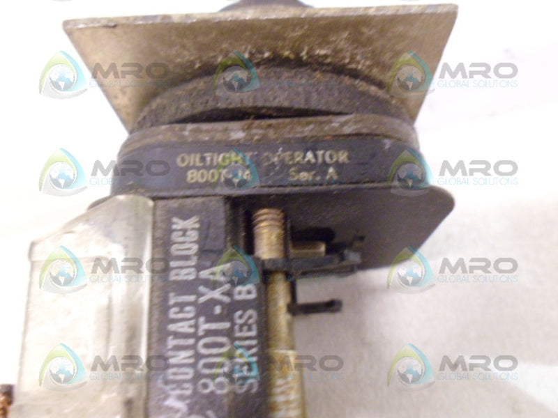 INDUSTRIAL SPARE PART 800T-J4 SER A w/ SELECTOR SWITCH (AS PICTURED) UNMP
