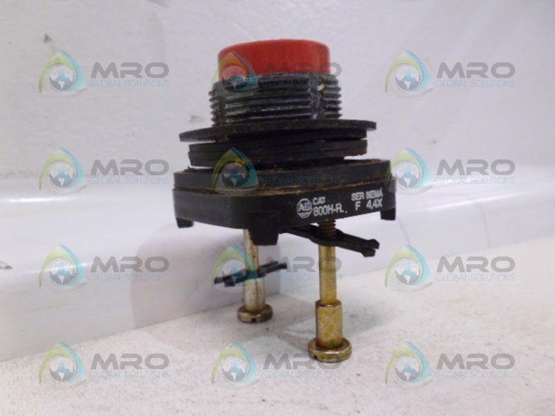 INDUSTRIAL SPARE PART 800H-R SER F PUSH BUTTON (RED) UNMP