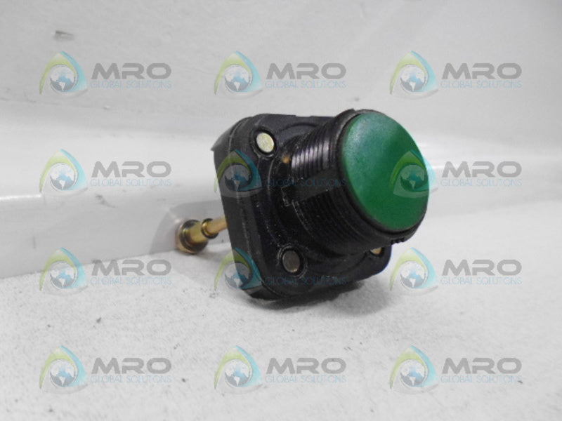 INDUSTRIAL SPARE PART 800H-R SER F PUSH BUTTON (GREEN) (AS PICTURED) UNMP