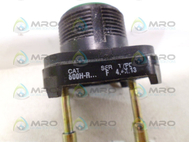 INDUSTRIAL SPARE PART 800H-R SER F PUSH BUTTON (GREEN) (AS PICTURED) UNMP