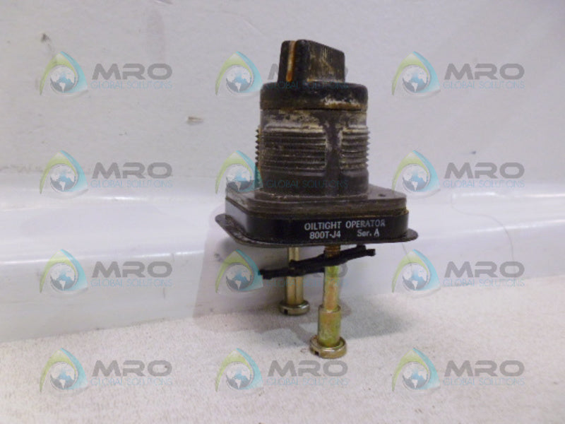 INDUSTRIAL SPARE PART 800T-J4 SER A SELECTOR SWITCH (YELLOW) UNMP