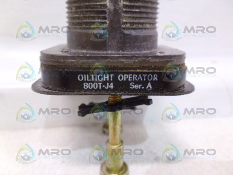 INDUSTRIAL SPARE PART 800T-J4 SER A SELECTOR SWITCH (YELLOW) UNMP