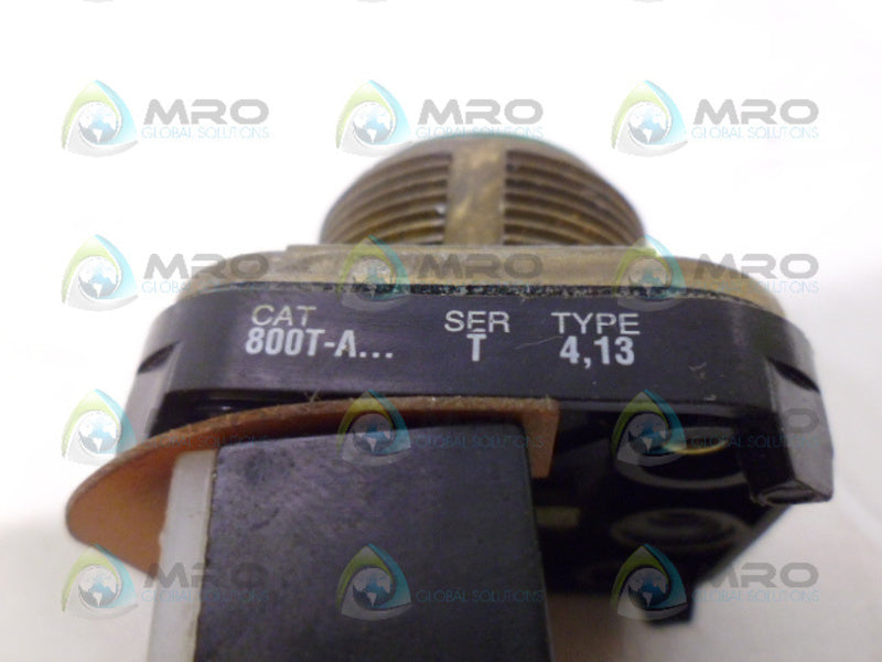 INDUSTRIAL SPARE PART 800T-A SER. T (AS PICTURED) UNMP