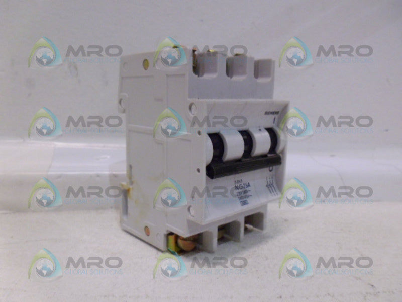SIEMENS 5SN3 CIRCUIT BREAKER 25A NSNP