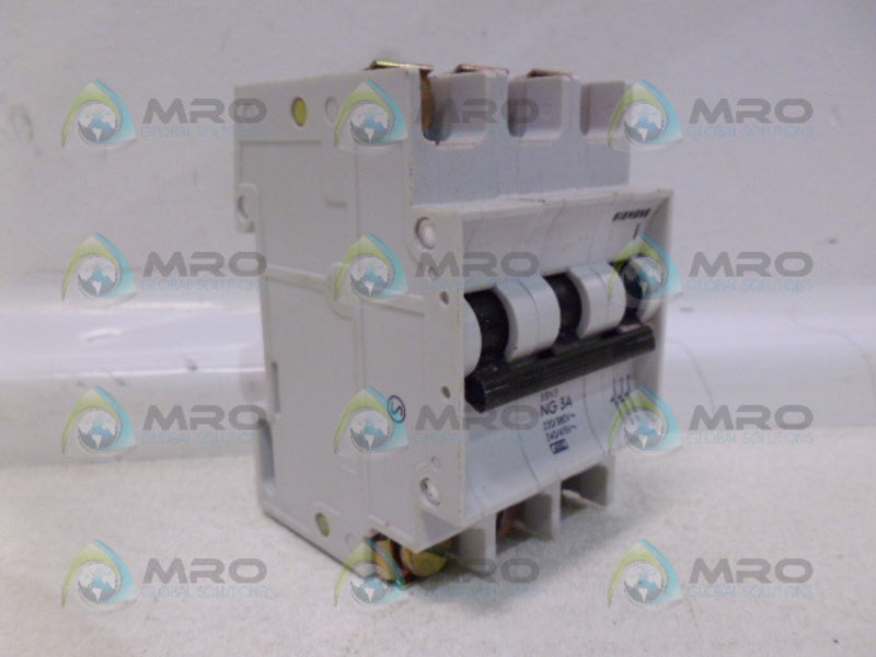 SIEMENS 5SN3 CIRCUIT BREAKER 3A NSNP