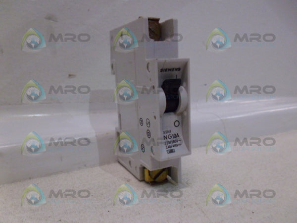 SIEMENS 5SN1 CIRCUIT BREAKER 10A NSNP