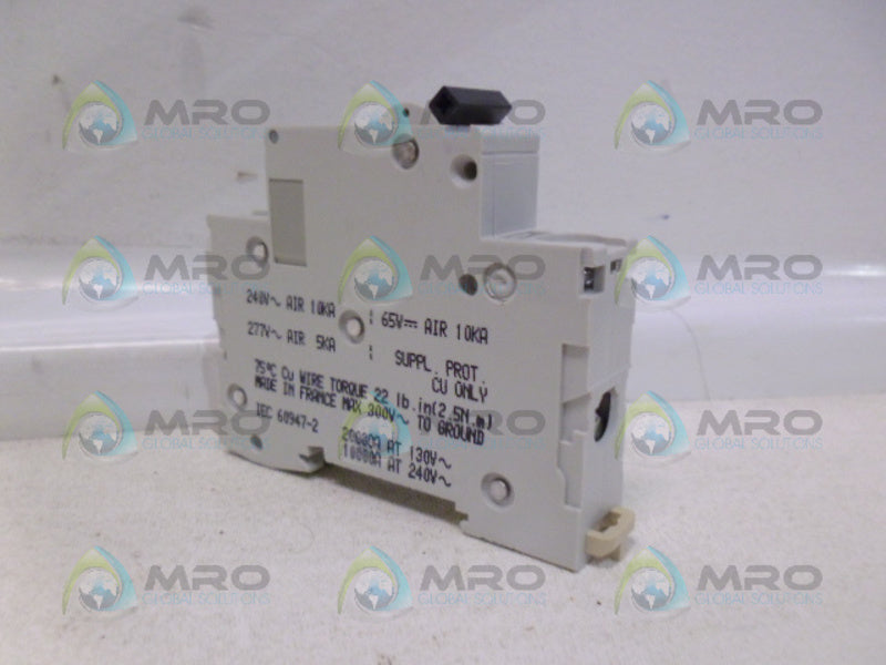 MERLIN GERIN 24434 CIRCUIT BREAKER 16A UNMP
