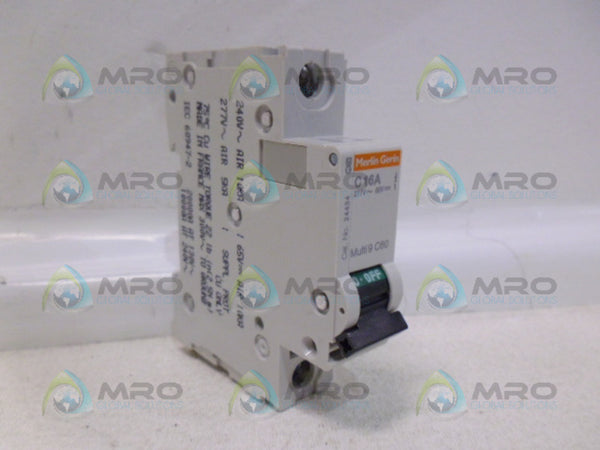 MERLIN GERIN 24434 CIRCUIT BREAKER 16A UNMP