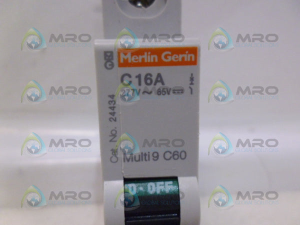 MERLIN GERIN 24434 CIRCUIT BREAKER 16A UNMP