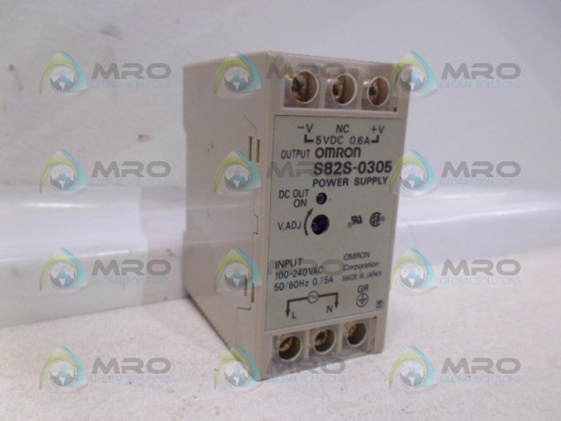 OMRON S82S-0305 POWER SUPPLY UNMP