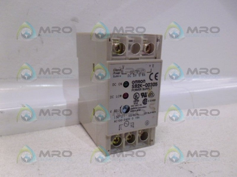 OMRON S82K-00305 POWER SUPPLY UNMP