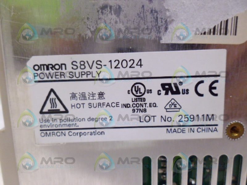 OMRON S8VS-12024 POWER SUPPLY  UNMP