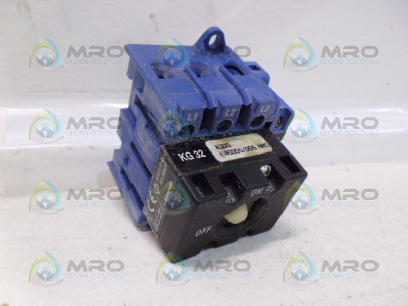 KRAUS & NAIMER KG32 MOTOR SWITCH UNMP