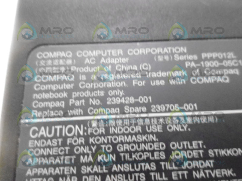 COMPAQ 239428-001 POWER SUPPLY UNMP