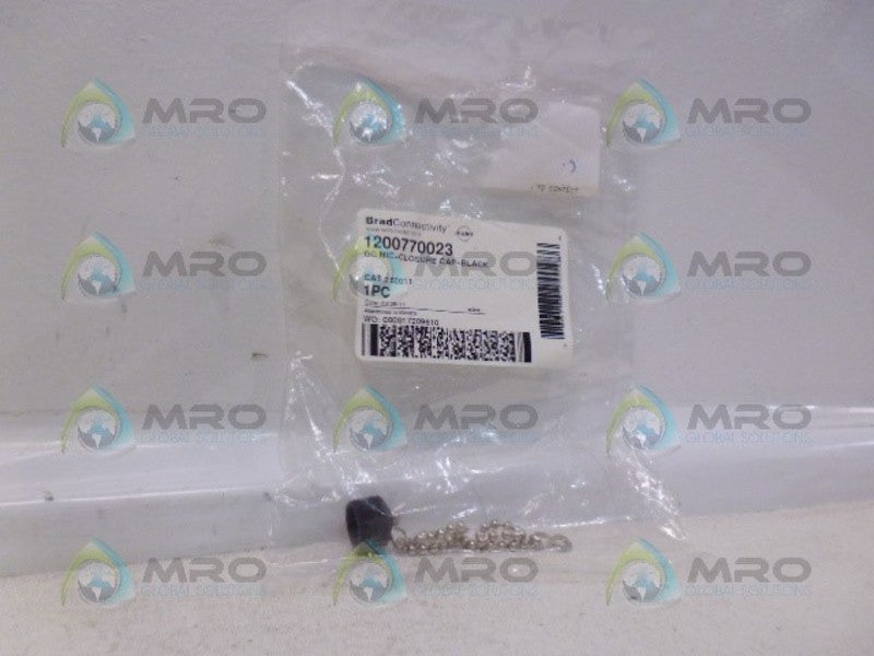 BRAD CONNECTIVITY 1200770023 DC IC- CLOSER CAP BLACK NSMP