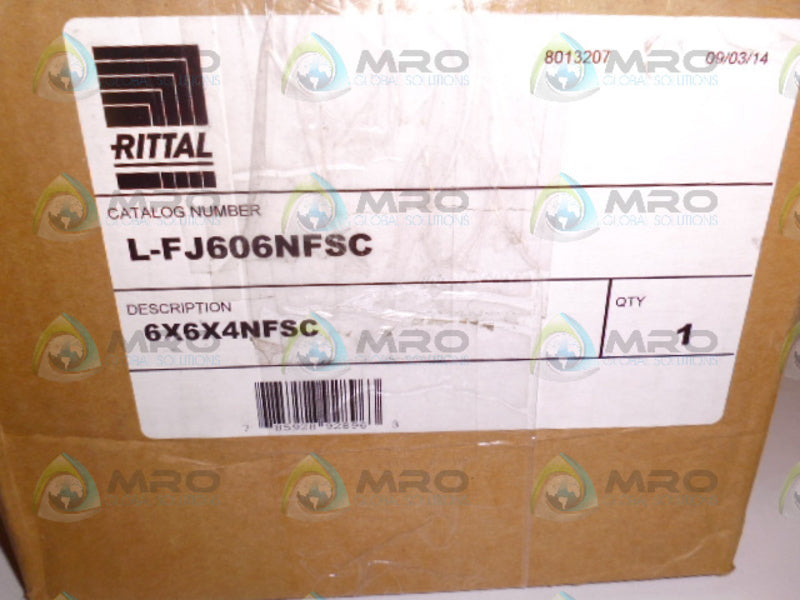 RITTAL L-FJ606NFSC ENCLOSURE *NEW IN BOX*