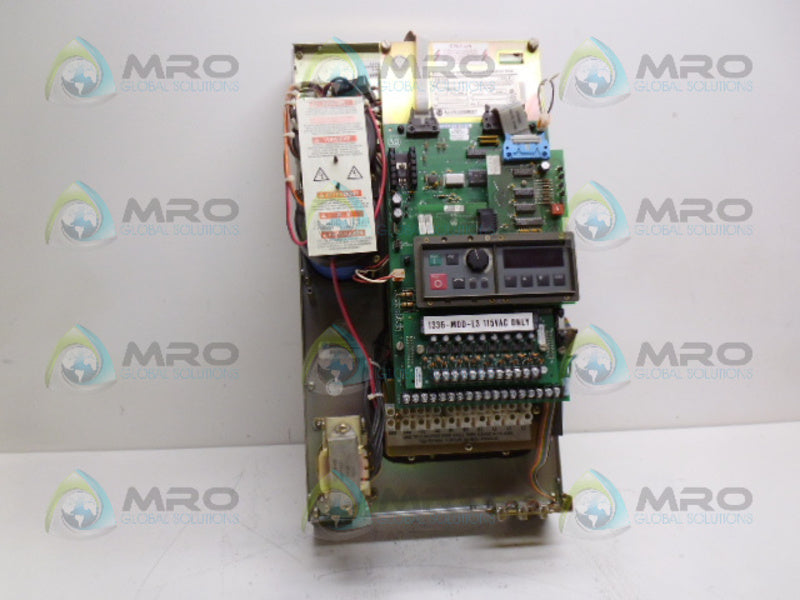ALLEN BRADLEY 1336-B015-EOE-FA2-L3-S1 SER. A AC DRIVE *USED*