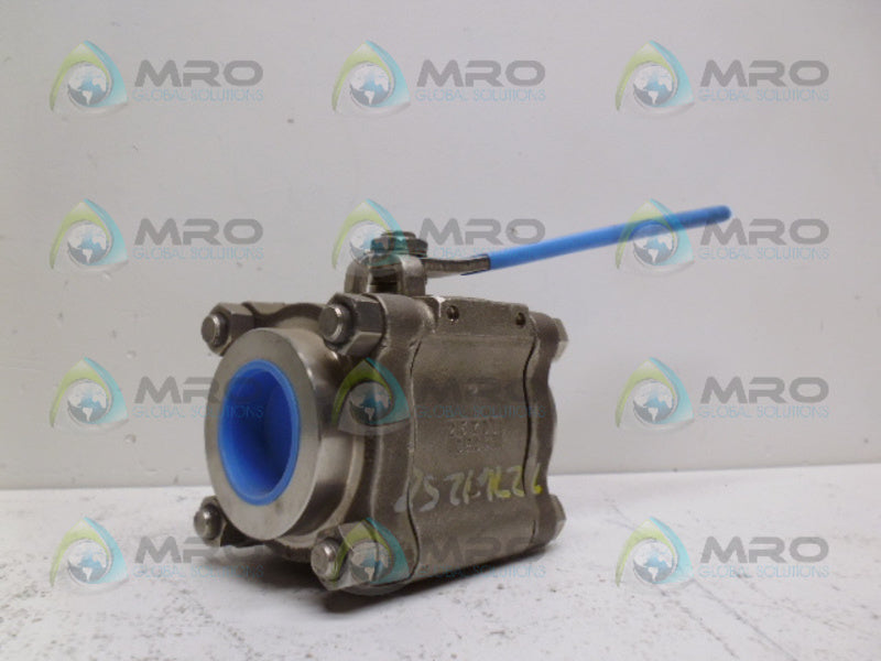 NELES-JAMESBURY 1 1/2 4NX 3600 MT3 BALL VALVE *NEW NO BOX*