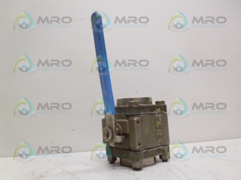 NELES-JAMESBURY 1 1/2 4NX 3600 MT3 BALL VALVE *NEW NO BOX*