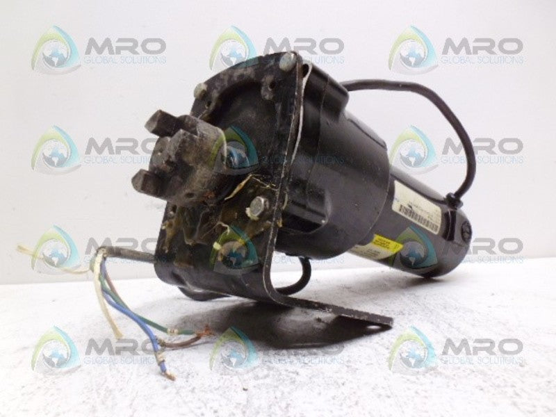 BALDOR GPP7474 INDUSTRIAL MOTOR 1/4 HP 83 RPM USED*