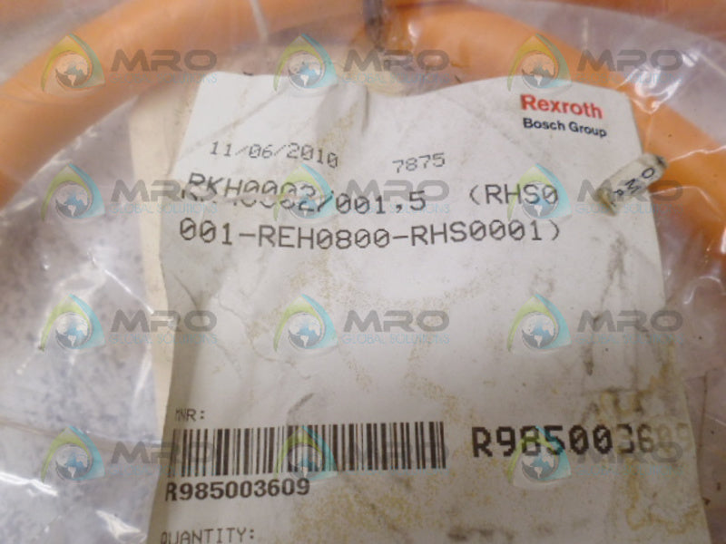 REXROTH R985003609 RKH0002 HYBRID CABLE 1.5M *NEW IN FACTORY BAG*