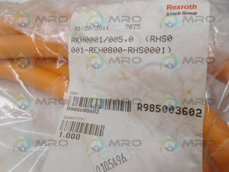 REXROTH R985003602 RKH0001 HYBRID CABLE 5.0M *NEW IN FACTORY BAG*