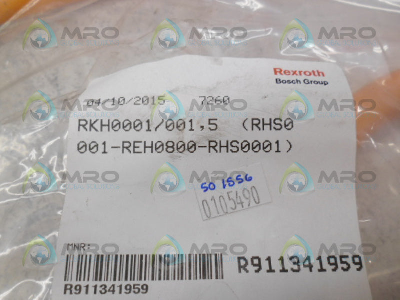 REXROTH R911341959 RKH0001 HYBRID CABLE 1.5M *NEW IN FACTORY BAG*