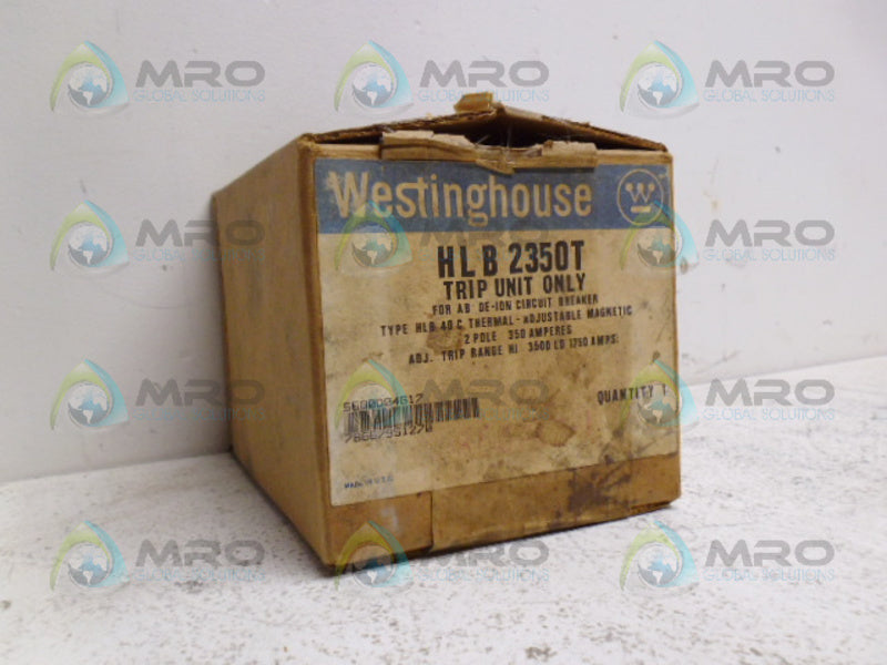 WESTINGHOUSE HLB2350T CIRCUIT BREAKER TRIP UNIT 350A *NEW IN BOX*