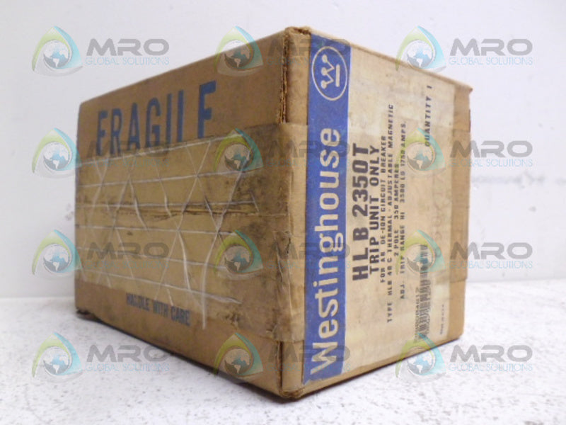 WESTINGHOUSE HLB2350T CIRCUIT BREAKER TRIP UNIT 350A *FACTORY SEALED*