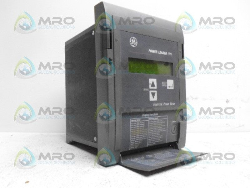 GENERAL ELECTRIC PLE3ESBG01 ELECTRONIC POWER METER *USED*