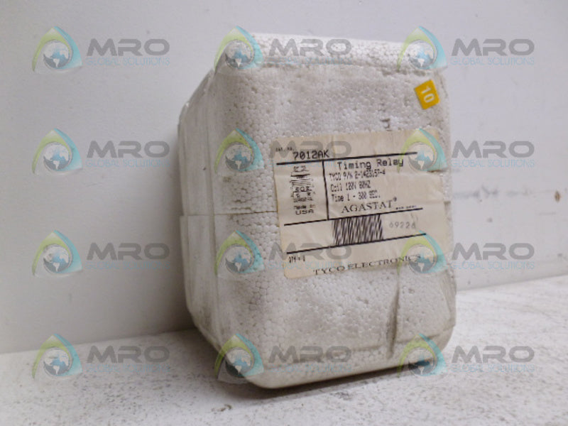 AGASTAT 7012AK TIMING DELAY RELAY 1-300 SEC. *FACTORY SEALED*