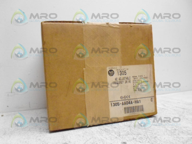 ALLEN BRADLEY 1305-AA04A-HA1 SER. C F/W 6.01 AC DRIVE * FACTORY SEALED *