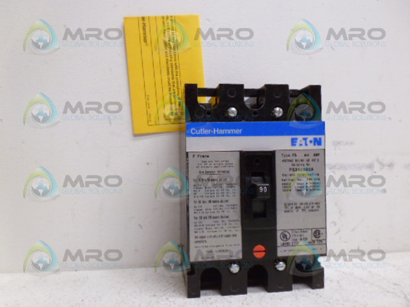 CUTLER HAMMER FS340090A CIRCUIT BREAKER 90A *NEW IN BOX*