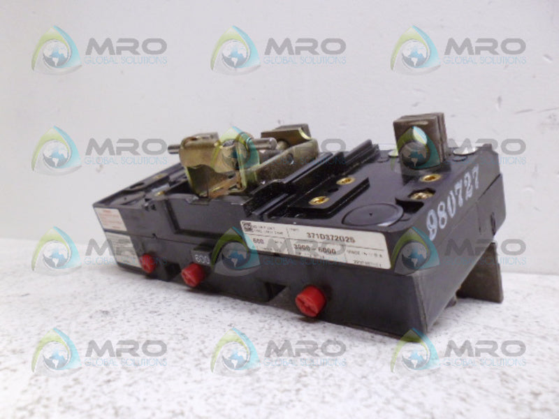 CUTLER HAMMER HMD3600T CIRCUIT BREAKER TRIP UNIT 600A *NEW IN BOX*