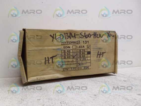 HYTORK 131 XL0131-S60-HCW-Y00 PNEUMATIC ACTUATOR * NEW IN BOX *