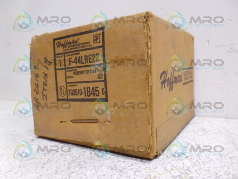 HOFFMAN F-44LRE22 WIREWAY REDUCER *FACTORY SEALED*