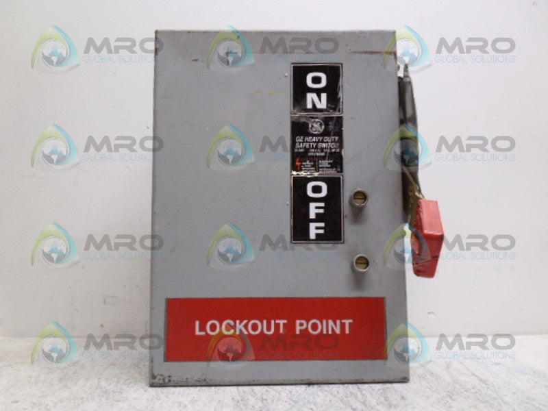 GENERAL ELECTRIC THN3361J SAFETY SWITCH *USED*