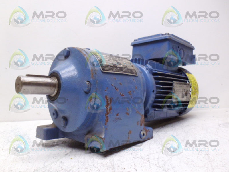 SEW EURODRIVE R40DT80K4 DFT80K4 MOTOR .75 HP 1700 RPM *USED*