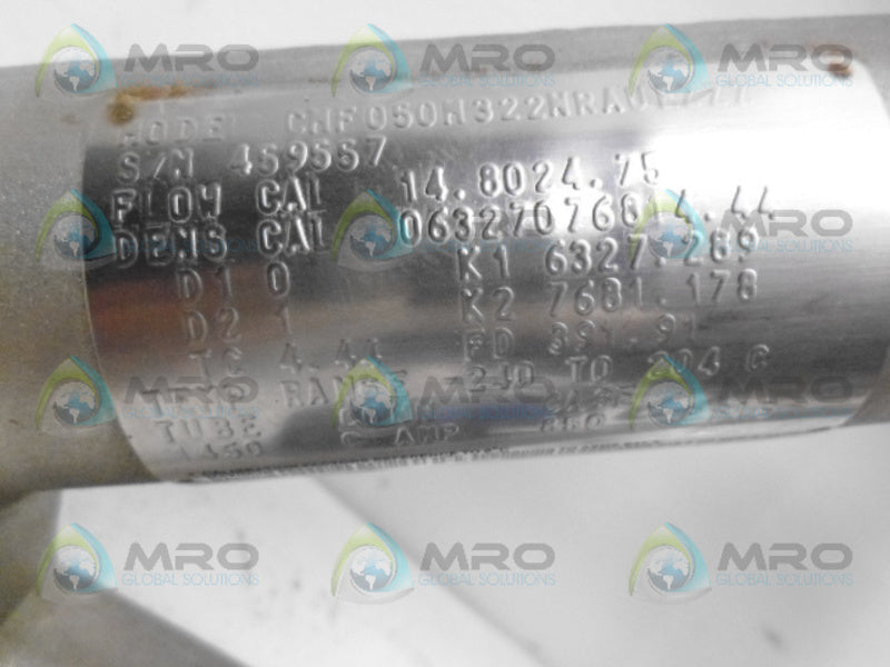 MICRO MOTION CMF050M322NRAUEZZZ MASS FLOW SENSOR *NEW*