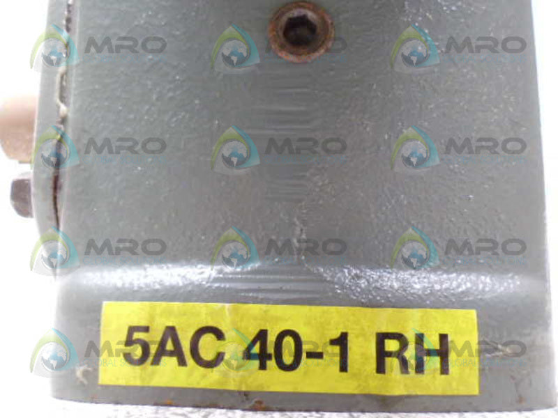 HYTROL 5A 5AC40-1RH GEAR REDUCER 40:1 *NEW NO BOX*
