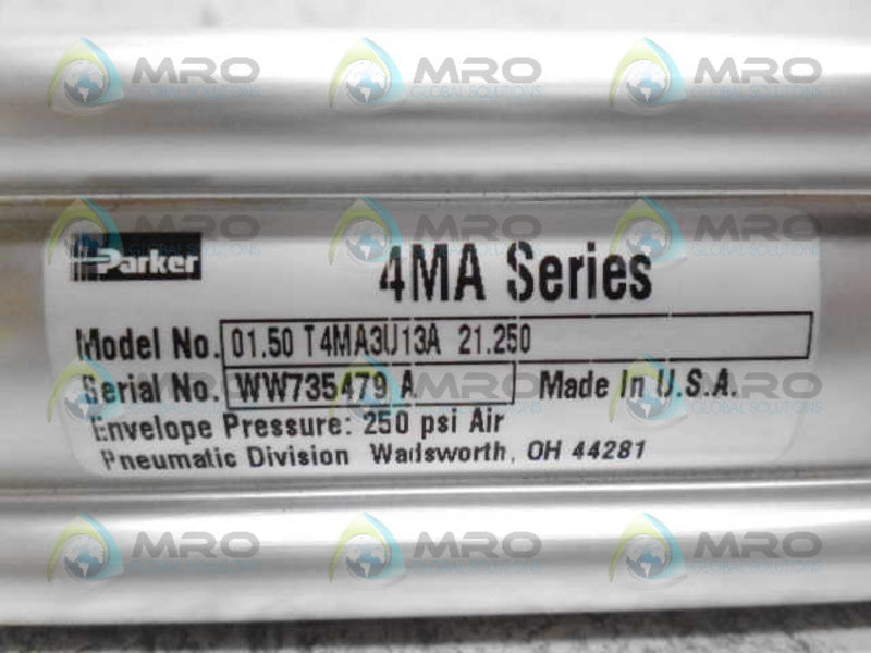 PARKER 01.50T4MA3U13A21.250 CYLINDER *NEW NO BOX*
