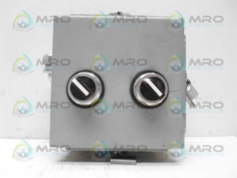HUBBELL WIEGMANN BN4060604CHWW ELECTRICAL BOX *USED*